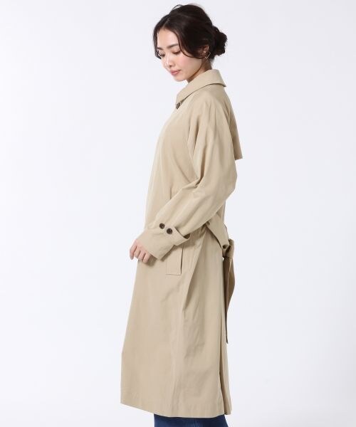 A part by（アパートバイ）の「TCドルマンステンカラーコート（ジャケット/アウター・ベージュ/ネイビー/ラベンダー・F）」の8枚目の写真