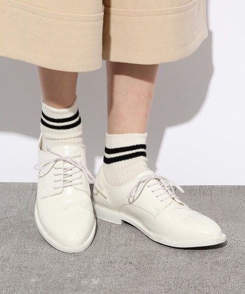 LOWRYS FARM(ローリーズファーム)の「OXフォードシューズ(シューズ・オフ/ブラック/GRY/ブラウン・M(23-23.5)/L(24-24.5))」の1枚目の写真