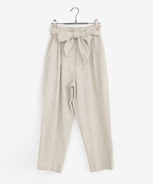 DHOLIC | ハイライズウエストタイリネンパンツ(その他パンツ)