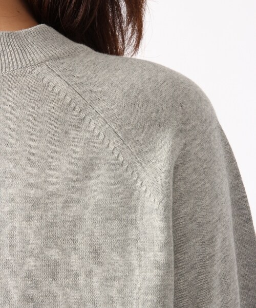 LOWRYS FARM（ローリーズファーム）の「１２Ｇカリフォルニアコットンソデヒロプルオーバー（トップス・オフ/ブラック/ボーダー/グレー/ベージュ・オフ05:M(身長165cm・45kg) ブラック09:M(身長166cm・47kg) ボーダー10:M(身長173cm・48kg) グレー15:M(身長166cm・47kg) ベージュ52:M(身長165cm・45kg)/M/L）」の13枚目の写真