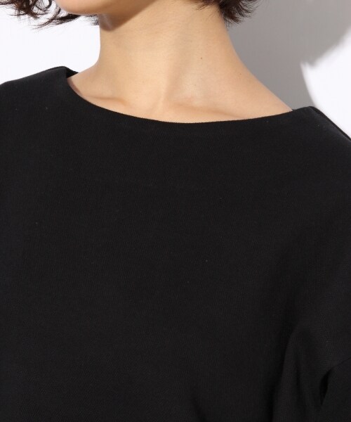 LOWRYS FARM（ローリーズファーム）の「カリフォルニアコットンクロップドプルオーバー（トップス・オフ/ブラック/ボーダー/グレー・M/L）」の8枚目の写真