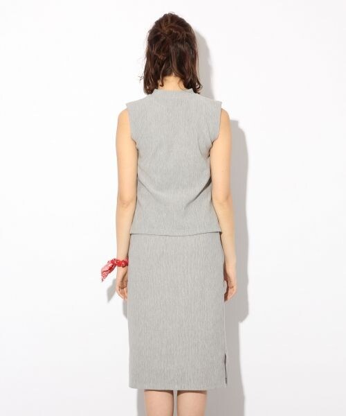 LOWRYS FARM（ローリーズファーム）の「★セットアイテム★ノースリーブトップス＆タイトスカート（ワンピース/ドレス・アイボリー/グレー/ブラウン・M/L）」の6枚目の写真