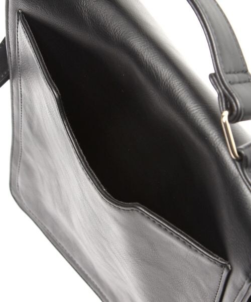 LOWRYS FARM（ローリーズファーム）の「★リュックにもなる!!★２ＷＡＹスクエアＢＡG（バッグ・ブラック/キャメル・ナシ）」の9枚目の写真