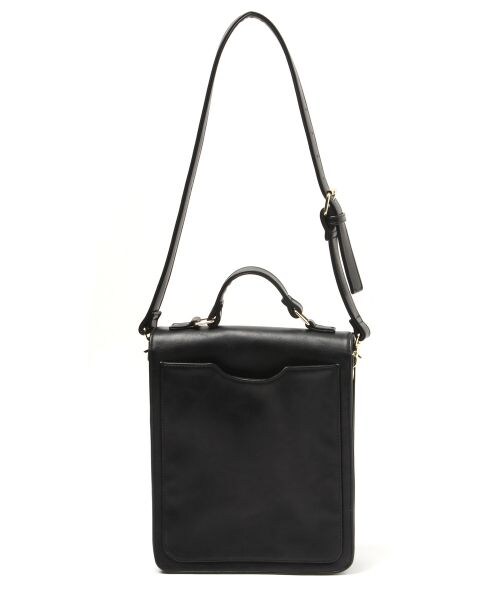 LOWRYS FARM（ローリーズファーム）の「★リュックにもなる!!★２ＷＡＹスクエアＢＡG（バッグ・ブラック/キャメル・ナシ）」の5枚目の写真