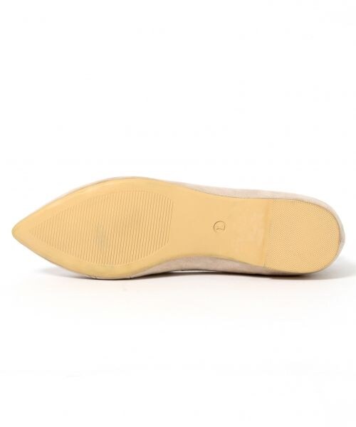 LOWRYS FARM（ローリーズファーム）の「レースアップバレエ２（シューズ・オフ/ブラック/ベージュ/ブラウン/デニム・M(23-23.5)/L(24-24.5)）」の9枚目の写真