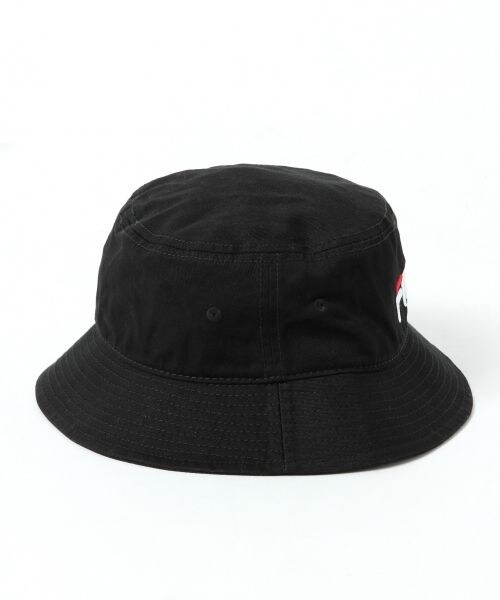 LOWRYS FARM（ローリーズファーム）の「ＦＩＬＡ＊ＨＡＴ（帽子・オフ/ブラック/レッド・ナシ）」の6枚目の写真