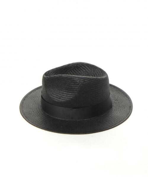 LOWRYS FARM（ローリーズファーム）の「ペーパーナカオレＨＡＴ/LOWRYS FARM+（帽子・ブラック/ベージュ・ナシ）」の3枚目の写真