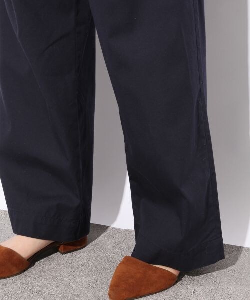 LOWRYS FARM（ローリーズファーム）の「ＴＣチノワイドパンツ（パンツ・アイボリー/ベージュ/ネイビー・M/L）」の9枚目の写真