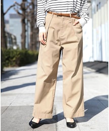 LOWRYS FARM | ＴＣチノワイドパンツ(パンツ)