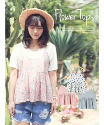 KORMARCH | シェル柄ビスチェ(キャミソール)