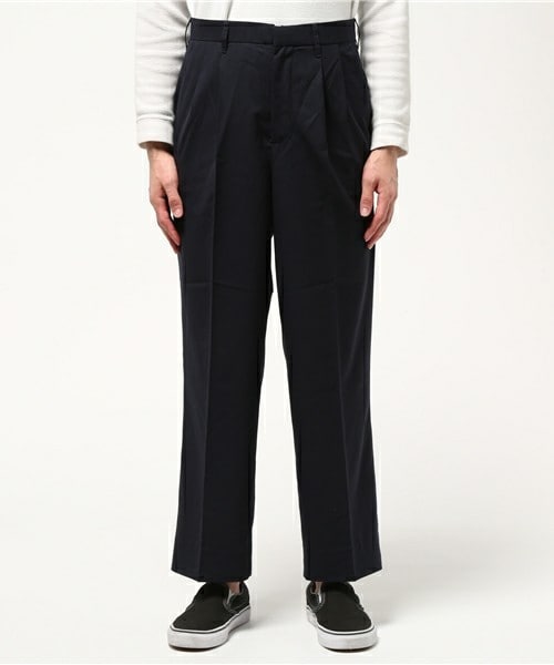 UNION STATION(ユニオンステーション)の「メンズノンノ【MEN`S NON-NO】5月号 P113、P115 9分丈ワイドスラックス(スラックス・メンズ・グレー/ベージュ/ネイビー・SMALL/MEDIUM/LARGE/LL)」の6枚目の写真