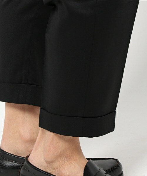 JOHN LAWRENCE SULLIVAN（ジョンローレンスサリバン）の「JOHN LAWRENCE SULLIVAN ３タックショーツ（その他パンツ・メンズ・ブラック/ネイビー・36/38/34）」の9枚目の写真