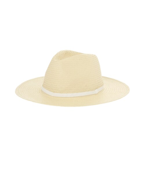 dazzlin（ダズリン）の「【goods】ペーパーHAT（帽子・レディース・ホワイト/アイボリー・F）」の2枚目の写真