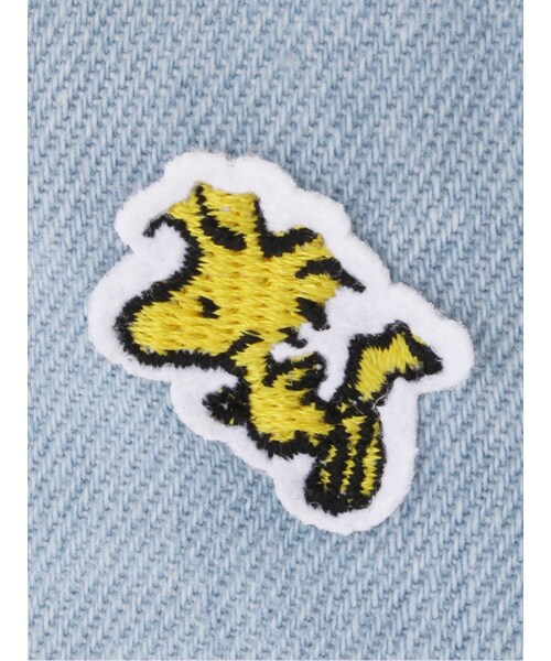 dazzlin（ダズリン）の「【sc】スヌーピー×dazzlinコラボ デニムキャップ（帽子・レディース・ブルー/インディゴ・F）」の8枚目の写真