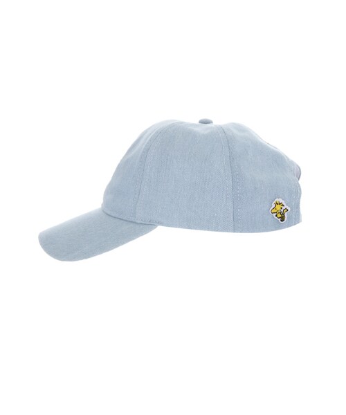 dazzlin（ダズリン）の「【sc】スヌーピー×dazzlinコラボ デニムキャップ（帽子・レディース・ブルー/インディゴ・F）」の4枚目の写真