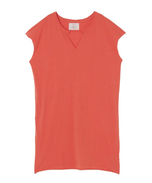 Ungrid（アングリッド）の「ネックカットフレンチスリーブワンピース（ワンピース/ドレス・レディース・オフホワイト/グレー/ブラック/オレンジ・F）」の13枚目の写真