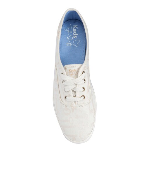 Keds(ケッズ)の「Taylor Swift 鑰匙印花休閒鞋(シューズ・レディース・Cream・5/6/7/8/9)」の5枚目の写真