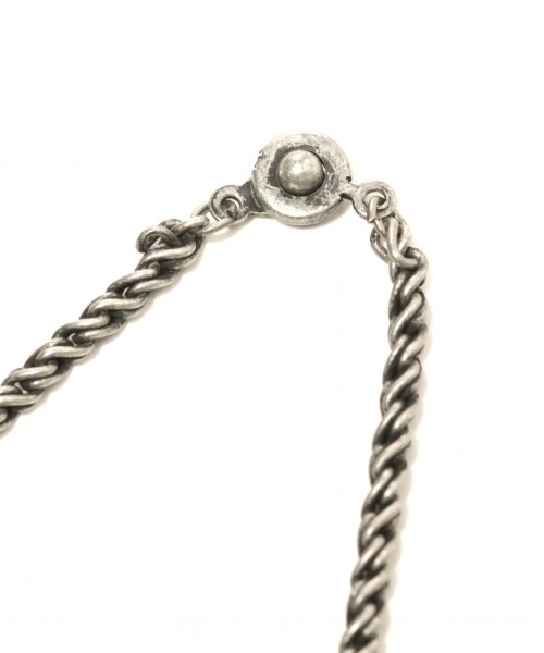 HARE（ハレ）の「ツイストチェーンネックレス（アクセサリー・グレー・FREE）」の3枚目の写真