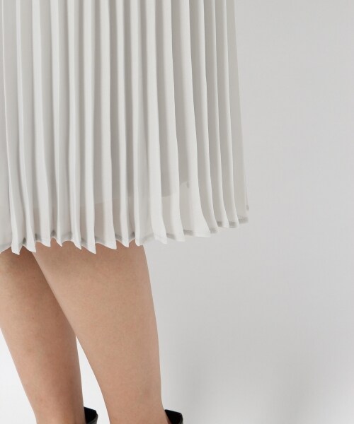 Heather(ヘザー)の「3WAYプリーツレーススカート(スカート・アイボリー/ライトグレー/ダークネイビー・FREE)」の13枚目の写真