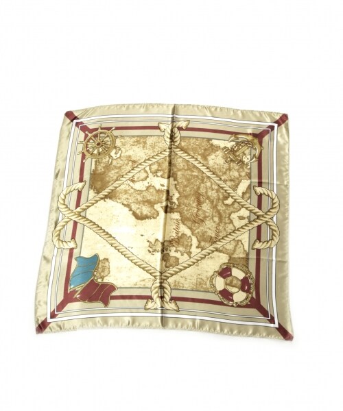 LOWRYS FARM（ローリーズファーム）の「スカーフツキトート（バッグ・ブラック09/ベージュ/ブラウン/ブルー・ナシ）」の9枚目の写真