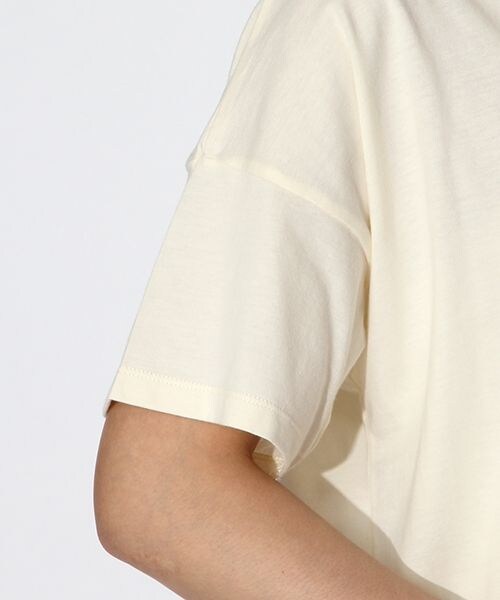 niko and...（ニコアンド）の「30裾レースフリンジTシャツ（トップス・ブラウン/クリーム/グリーン・M/L）」の11枚目の写真