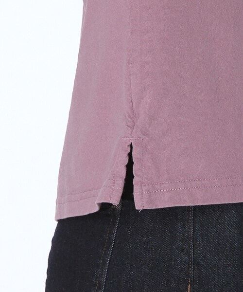 niko and...(ニコアンド)の「アメリカ綿ビッグTシャツ(トップス・ホワイト/モカ/ネイビー/パープル・M/L)」の12枚目の写真