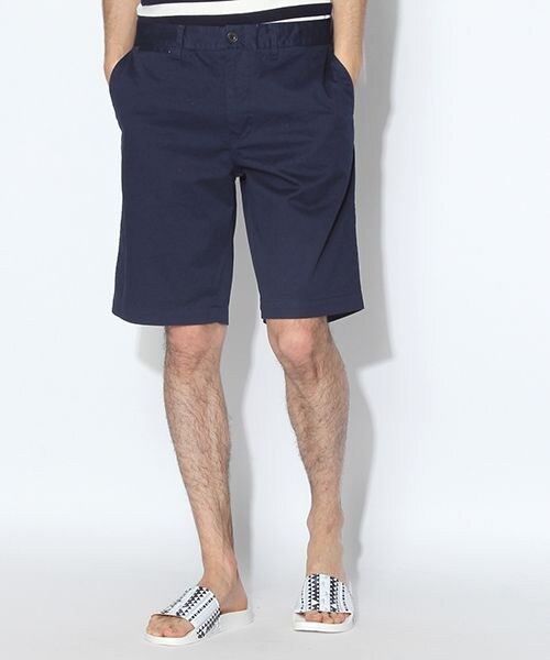 niko and...(ニコアンド)の「MEN'S チノショートパンツ(パンツ・オフホワイト/レッド/ベージュ/グリーン/ネイビー・M/L)」の6枚目の写真