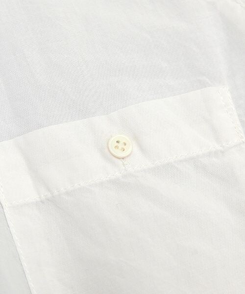 niko and...(ニコアンド)の「綿テンセル脇ポケットシャツワンピース(ワンピース/ドレス・オフホワイト/ブルー/ネイビー・M)」の12枚目の写真