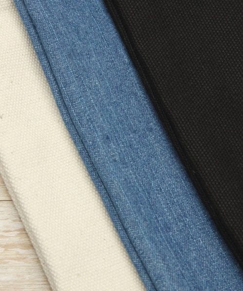 niko and...（ニコアンド）の「オリジナル ニコロゴトートバッグ 2WAY（バッグ・ホワイト/ブラック/ブルー・F）」の8枚目の写真