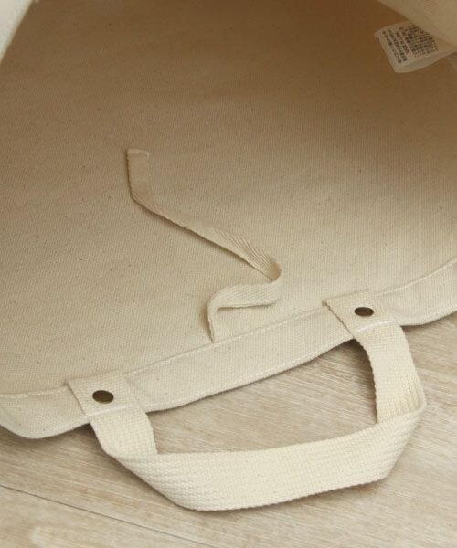 niko and...（ニコアンド）の「オリジナル ニコロゴトートバッグ 2WAY（バッグ・ホワイト/ブラック/ブルー・F）」の7枚目の写真