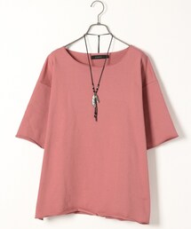 RAGEBLUE | ＜USAコットン使用＞カットオフ裏毛スウェット半袖(トップス)