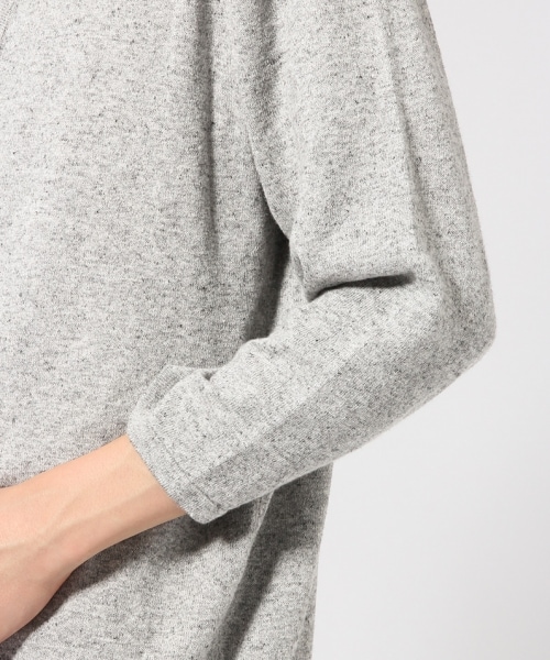 RAGEBLUE（レイジブルー）の「TOPリネン混Vカーデ7分袖（トップス・グレー/ベージュ/ブルー系/ネイビー・M/L）」の9枚目の写真