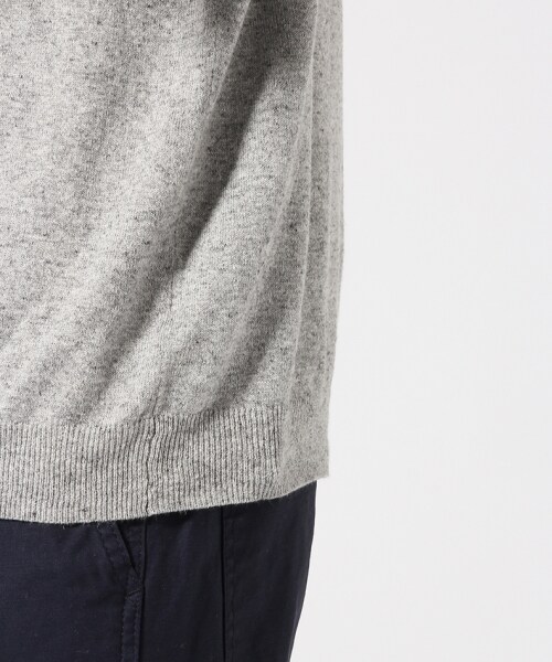 RAGEBLUE（レイジブルー）の「TOPリネン混Vカーデ7分袖（トップス・グレー/ベージュ/ブルー系/ネイビー・M/L）」の10枚目の写真