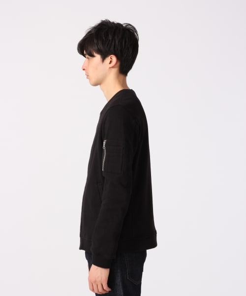 RAGEBLUE（レイジブルー）の「＜今期もマスト！＞カットMA-1（ジャケット/アウター・オリーブ・M/L/XL）」の3枚目の写真