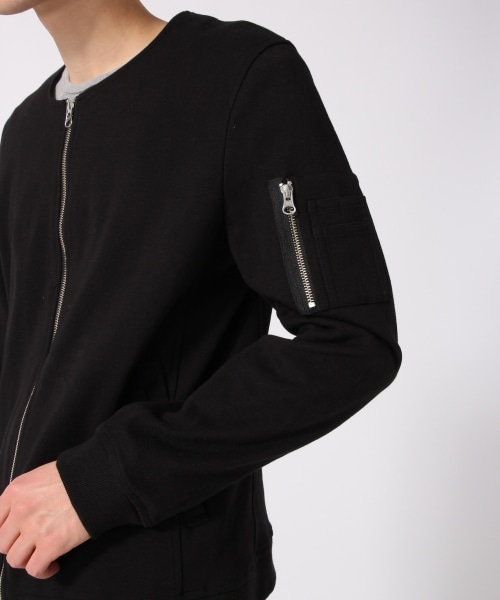 RAGEBLUE（レイジブルー）の「＜今期もマスト！＞カットMA-1（ジャケット/アウター・オリーブ・M/L/XL）」の9枚目の写真