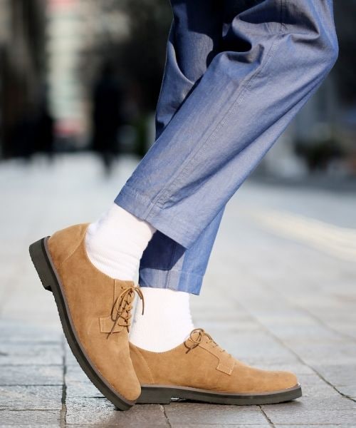 RAGEBLUE（レイジブルー）の「プレーントゥシューズSS（シューズ・ブラック/グレージュ/ブラウン・M(26~27)/L(27~28)）」の3枚目の写真