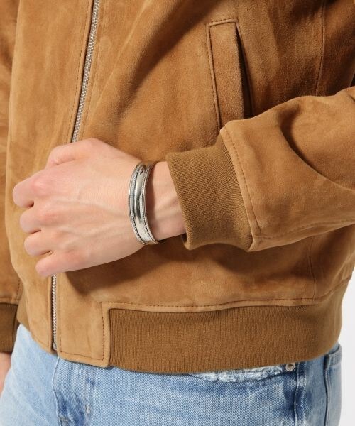 RAGEBLUE（レイジブルー）の「スウェードノーカラーブルゾン（）」 - WEAR