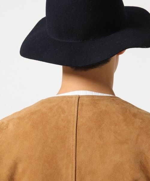 RAGEBLUE（レイジブルー）の「スウェードノーカラーブルゾン（）」 - WEAR