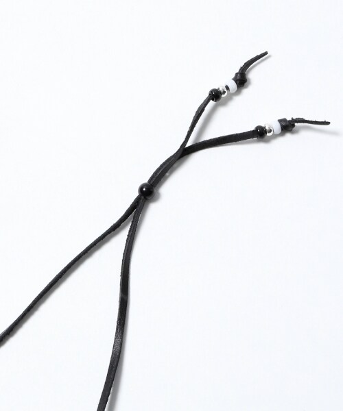 RAGEBLUE（レイジブルー）の「コンビフェザーネックレス（アクセサリー・ブラック/ブラウン・ONE SIZE）」の5枚目の写真