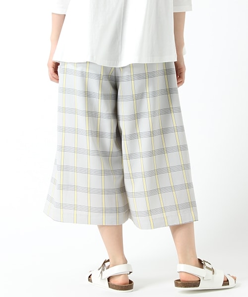 studio CLIP（スタディオクリップ）の「プリントアソートスカーチョ（パンツ・ストライプ/小紋柄/花柄/チェック・M/L）」の11枚目の写真