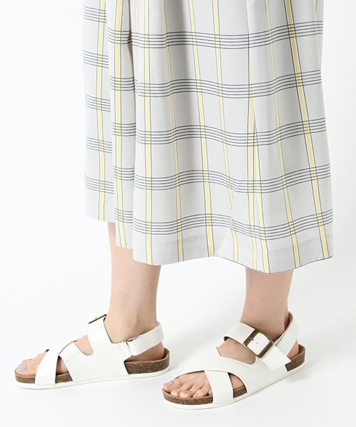 studio CLIP（スタディオクリップ）の「プリントアソートスカーチョ（パンツ・ストライプ/小紋柄/花柄/チェック・M/L）」の17枚目の写真