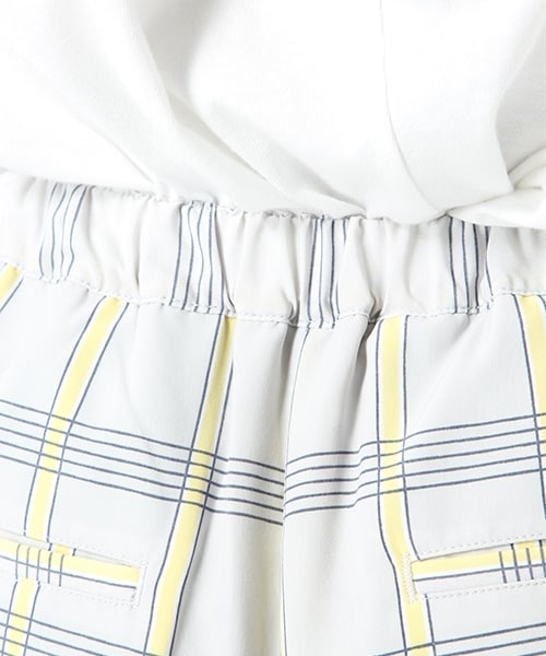 studio CLIP（スタディオクリップ）の「プリントアソートスカーチョ（パンツ・ストライプ/小紋柄/花柄/チェック・M/L）」の14枚目の写真