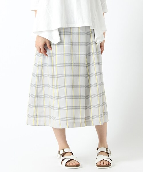 studio CLIP（スタディオクリップ）の「プリントアソートスカーチョ（パンツ・ストライプ/小紋柄/花柄/チェック・M/L）」の2枚目の写真