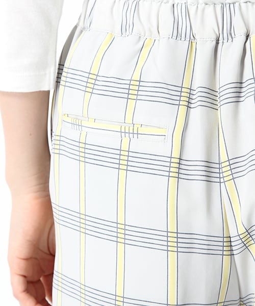 studio CLIP（スタディオクリップ）の「プリントアソートスカーチョ（パンツ・ストライプ/小紋柄/花柄/チェック・M/L）」の15枚目の写真