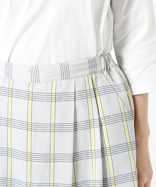 studio CLIP（スタディオクリップ）の「プリントアソートスカーチョ（パンツ・ストライプ/小紋柄/花柄/チェック・M/L）」の12枚目の写真