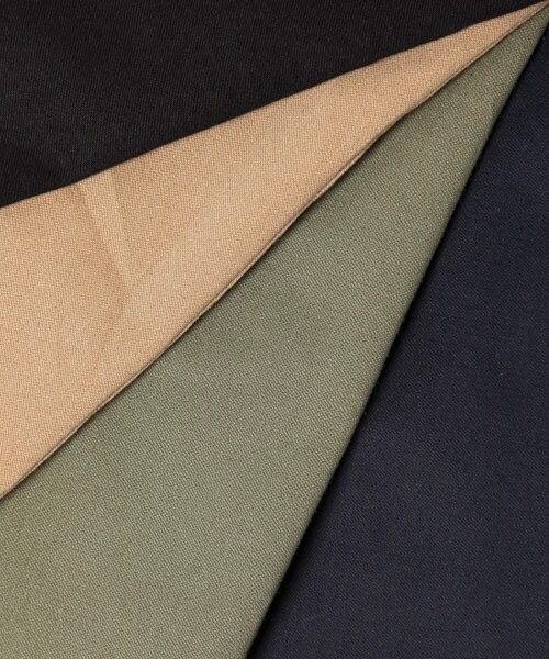 studio CLIP（スタディオクリップ）の「ツイルタックワイドパンツ（パンツ・ブラック/ベージュ/カーキ/ネイビー・M/L）」の18枚目の写真