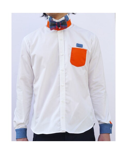 NIRAME.CO(ニラメッコ)の「蝶カラーしゃつ(シャツ/ブラウス・メンズ・その他)」の10枚目の写真