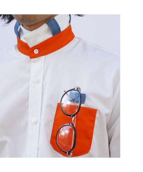 NIRAME.CO(ニラメッコ)の「蝶カラーしゃつ(シャツ/ブラウス・メンズ・その他)」の7枚目の写真