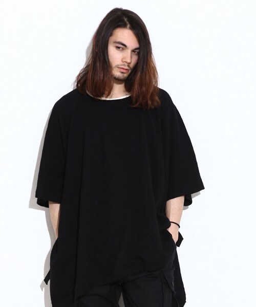 VIRGOwearworks（ヴァルゴウェアワークス）の「SLAV OPEN PONCHO ポンチョ（トップス・メンズ・KHAKI/BLACK/BEIGE・2/3/4）」の2枚目の写真