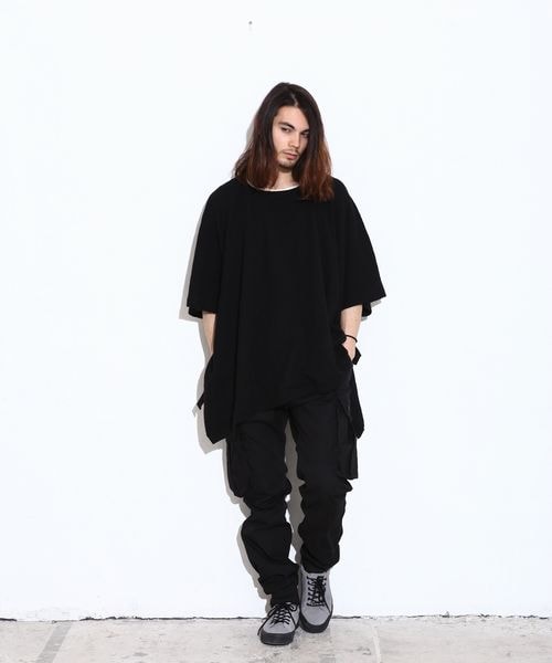 VIRGOwearworks（ヴァルゴウェアワークス）の「SLAV OPEN PONCHO ポンチョ（トップス・メンズ・KHAKI/BLACK/BEIGE・2/3/4）」の5枚目の写真